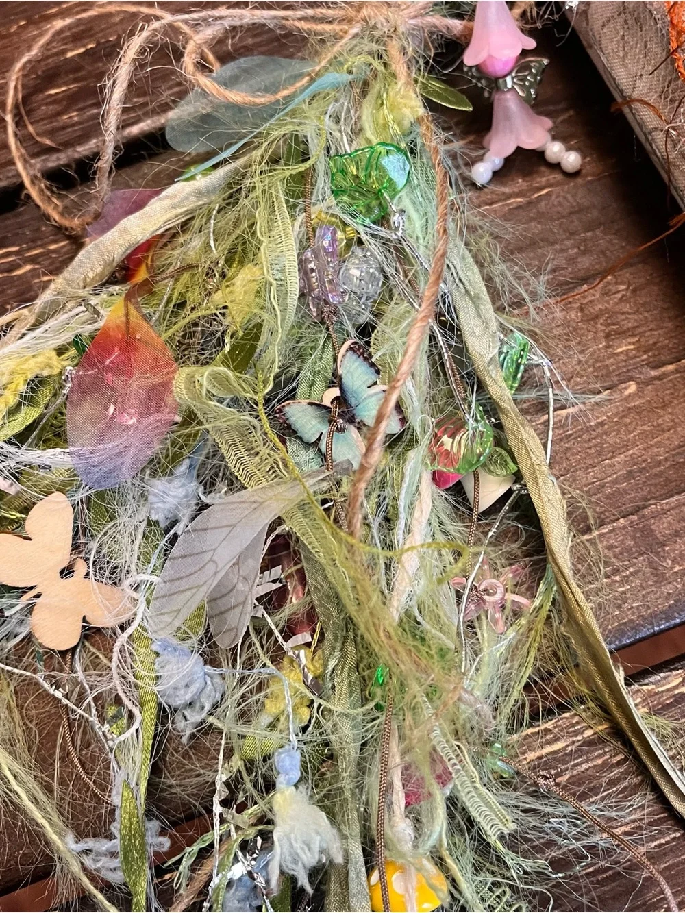 Fairy Junk Journal Grungy Floral Woodland Forest Boho Softcover 3 Signatures